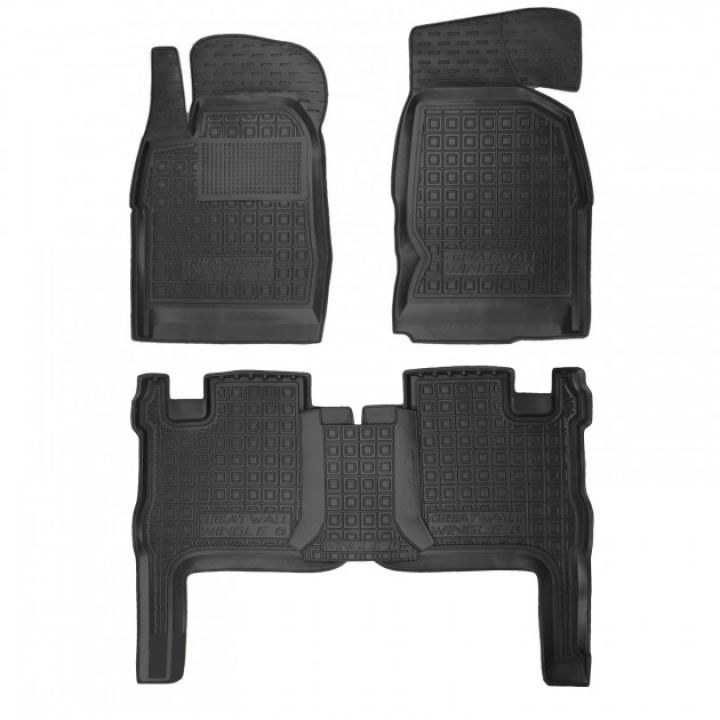 Коврики в салон для Great Wall Wingle 6 '14-, резиновые (AVTO-Gumm)
