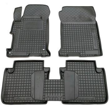 Коврики в салон для Honda Accord 2013-, резиновые (AVTO-Gumm)