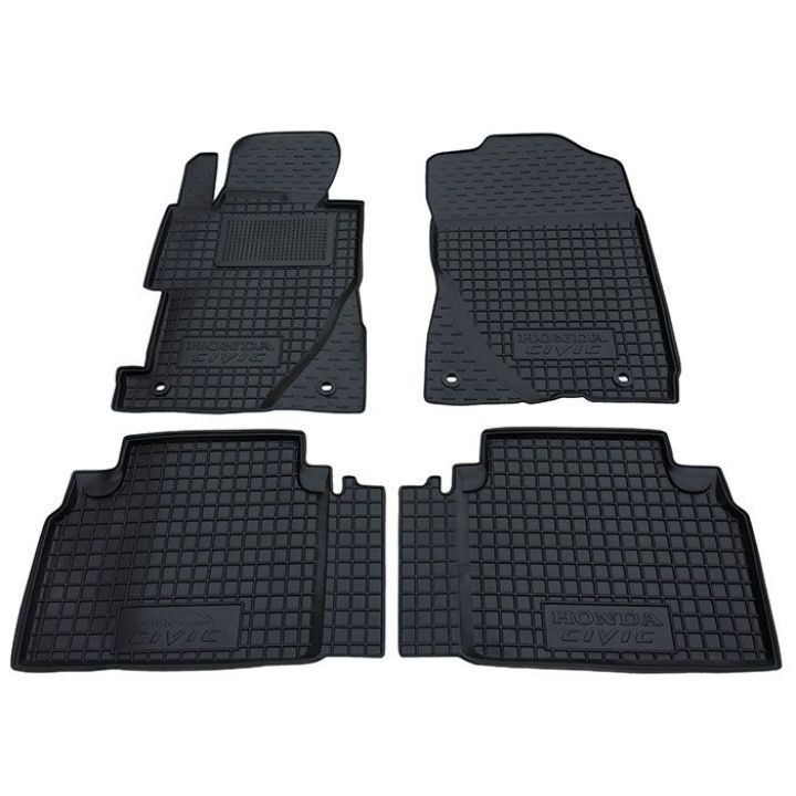 Коврики в салон для Honda Civic 2006- седан, резиновые (AVTO-Gumm)