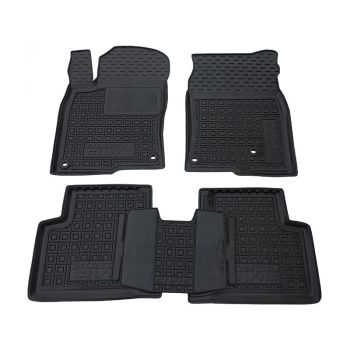 Коврики в салон для Honda Civic 2017- седан, резиновые (AVTO-Gumm)