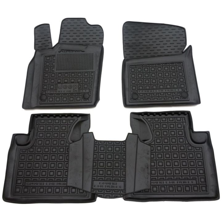 Коврики в салон для Jeep Grand Cherokee 2013- (WL), резиновые (AVTO-Gumm)