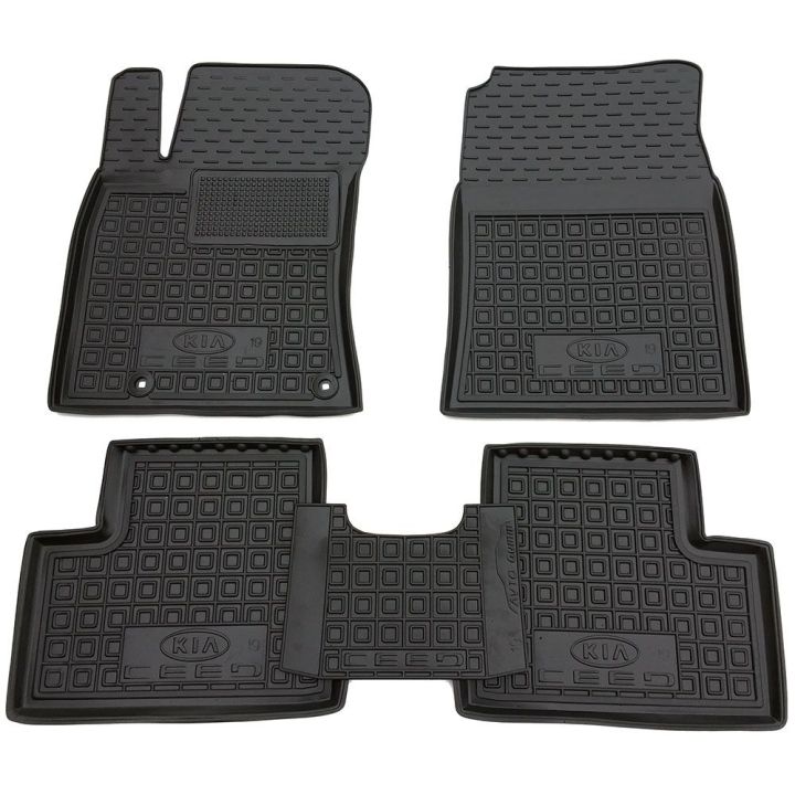 Коврики в салон для Kia Cee'd 2019-, резиновые (AVTO-Gumm)