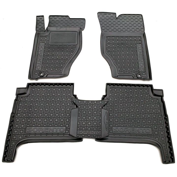 Коврики в салон для Kia Sorento 2002-2009, резиновые (AVTO-Gumm)