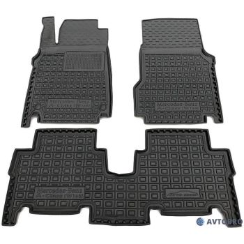 Коврики в салон для Mercedes A-Class W168 '97-04, резиновые (AVTO-Gumm)