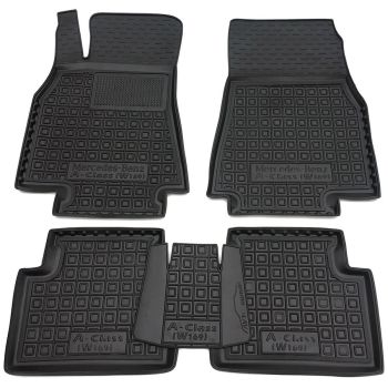 Коврики в салон для Mercedes A-Class W169 '04-11, резиновые (AVTO-Gumm)
