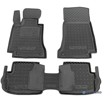 Коврики в салон для Mercedes C-class W205 '14- Coupe, резиновые (AVTO-Gumm)