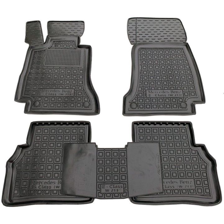 Коврики в салон для Mercedes E-Class W213 '16-, резиновые (AVTO-Gumm)
