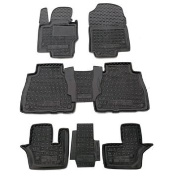 Коврики в салон для Mercedes GLS-Class X167 '20-, 7 мест резиновые (AVTO-Gumm)