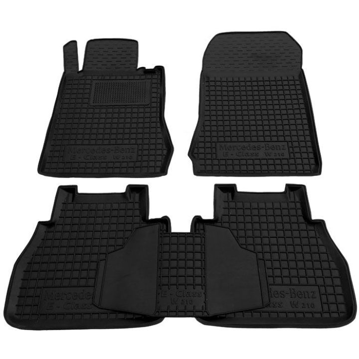 Коврики в салон для Mercedes E-Class W210 '95-02, резиновые (AVTO-Gumm)