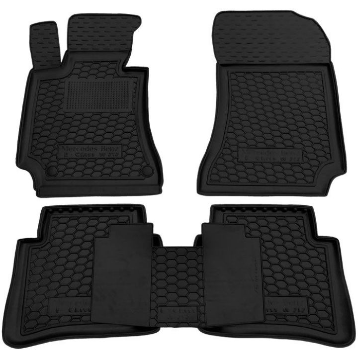 Коврики в салон для Mercedes E-Class W212 '09-15, резиновые (AVTO-Gumm)