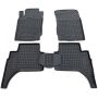 Коврики в салон для Mitsubishi L200 2016- (короткая база), резиновые (AVTO-Gumm)