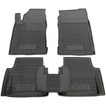 Коврики в салон для Peugeot 605 '89-99, резиновые (AVTO-Gumm)