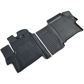 Коврики в салон для Peugeot Boxer '21-, с органайзером резиновые (AVTO-Gumm)