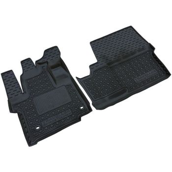 Коврики в салон для Peugeot Traveller Expert 1+1 2017-, резиновые (AVTO-Gumm)