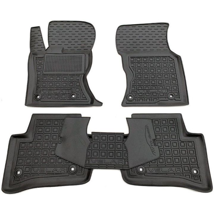Коврики в салон для Land Rover Range Rover Velar 2017-, резиновые (AVTO-Gumm)