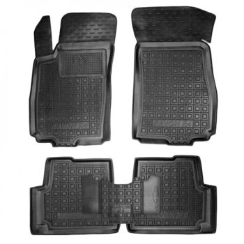 Коврики в салон для Ravon R4 '16-, резиновые (AVTO-Gumm)