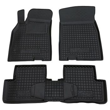 Коврики в салон для Renault Megane 3 2010- хетчбэк, резиновые (AVTO-Gumm)