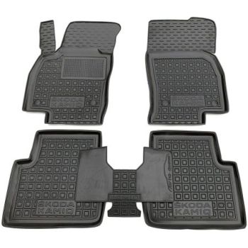 Коврики в салон для Skoda Kamiq '20-, резиновые (AVTO-Gumm)