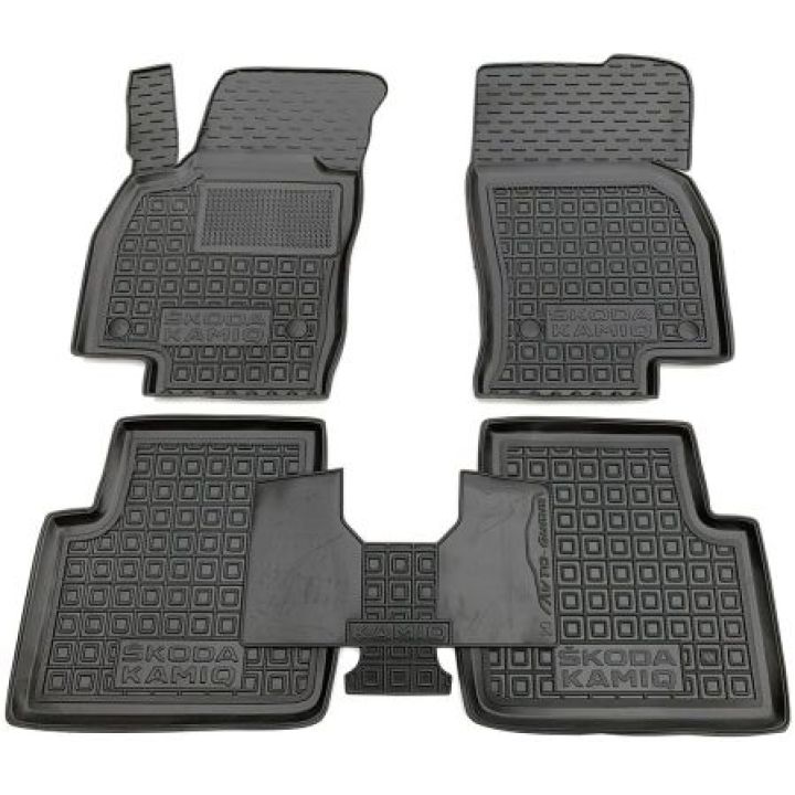 Коврики в салон для Skoda Kamiq '20-, резиновые (AVTO-Gumm)