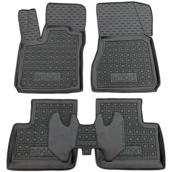 Коврики в салон для Smart Forfour 453 2014-, резиновые (AVTO-Gumm)