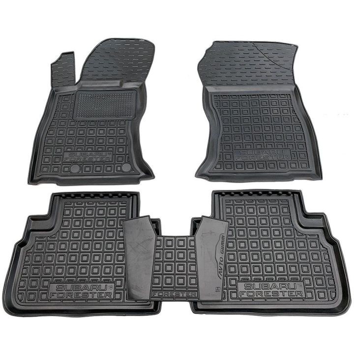 Коврики в салон для Subaru Forester 2019-, резиновые (AVTO-Gumm)