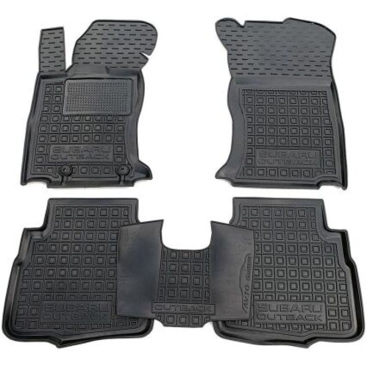 Коврики в салон для Subaru Outback 6 BT '20-, резиновые (AVTO-Gumm)