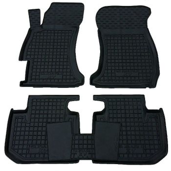 Коврики в салон для Subaru XV 2011-, резиновые (AVTO-Gumm)
