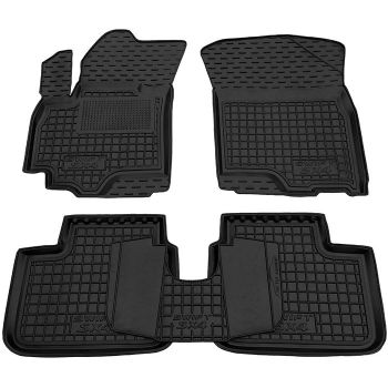 Коврики в салон для Suzuki SX4 '06-14, резиновые (AVTO-Gumm)