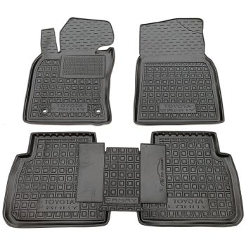 Коврики в салон для Toyota Camry XV70 2018-, резиновые (AVTO-Gumm)