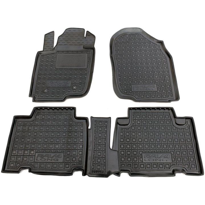 Коврики в салон для Toyota RAV-4 III 2005- long (Арабск.), резиновые (AVTO-Gumm)