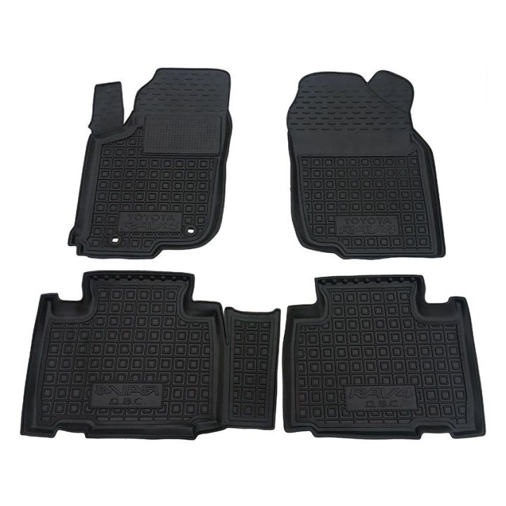 Коврики в салон для Toyota RAV-4 IV 2016-, резиновые (AVTO-Gumm)