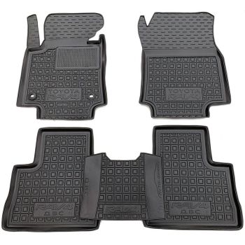 Коврики в салон для Toyota RAV-4 V 2018- МКП, резиновые (AVTO-Gumm)