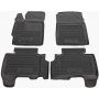 Коврики в салон для Toyota Yaris 2006-, резиновые (AVTO-Gumm)