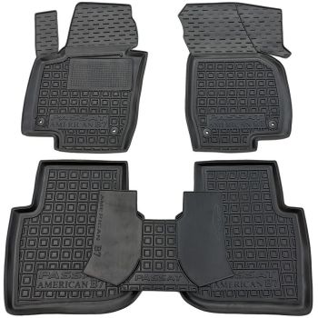 Коврики в салон для Volkswagen Passat B7 2011-2019 Америка, резиновые (AVTO-Gumm)