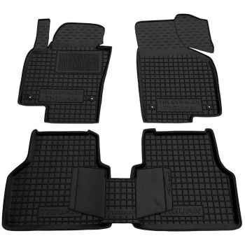 Коврики в салон для Volkswagen Tiguan 2007-, резиновые (AVTO-Gumm)
