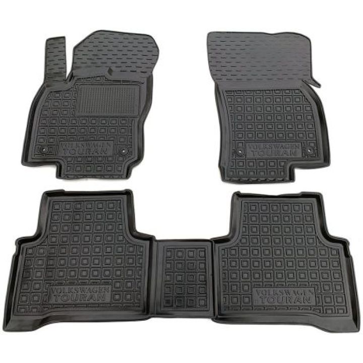 Коврики в салон для Volkswagen Touran '16-, резиновые (AVTO-Gumm)