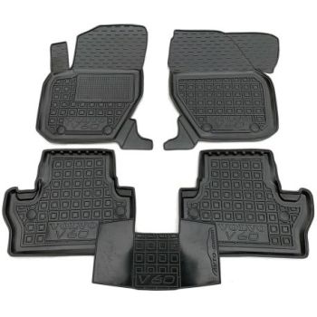 Коврики в салон для Volvo S60 / V60 '10-18, резиновые (AVTO-Gumm)