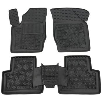 Коврики в салон для Volvo XC90 2002-2014, резиновые (AVTO-Gumm)