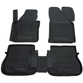 Коврики в салон для Volkswagen Caddy 2013- (4 двери), резиновые (AVTO-Gumm)