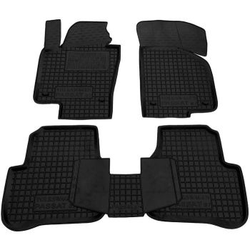 Коврики в салон для Volkswagen Passat B6 '05-10, резиновые (AVTO-Gumm)