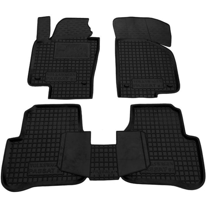Коврики в салон для Volkswagen Passat B6 '05-10, резиновые (AVTO-Gumm)