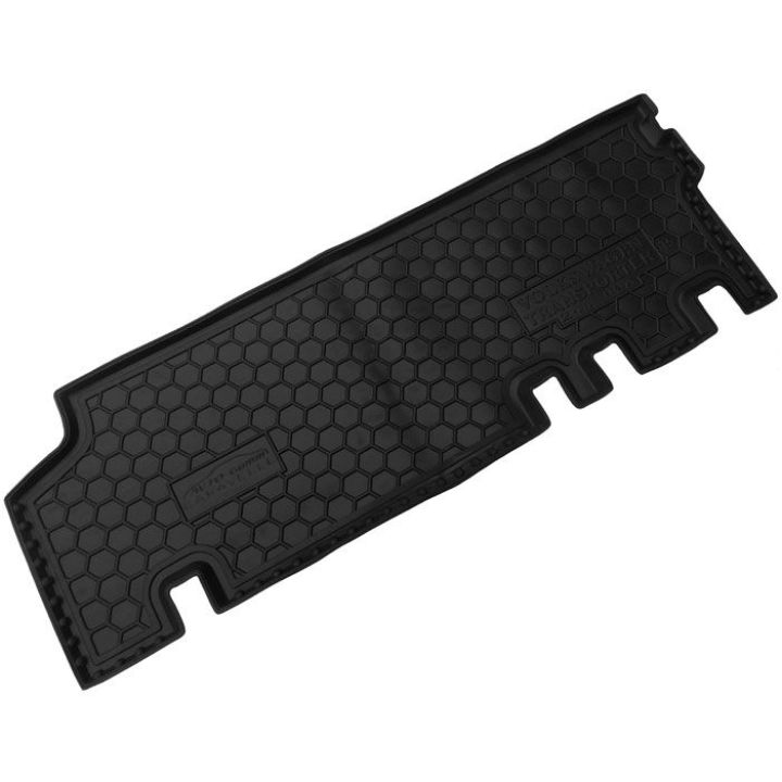 Коврики в салон для Volkswagen T5 Caravelle 2010- TOP (2-й ряд) c печкой, резиновые (AVTO-Gumm)