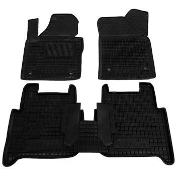 Коврики в салон для Volkswagen Touran '03-10, резиновые (AVTO-Gumm)
