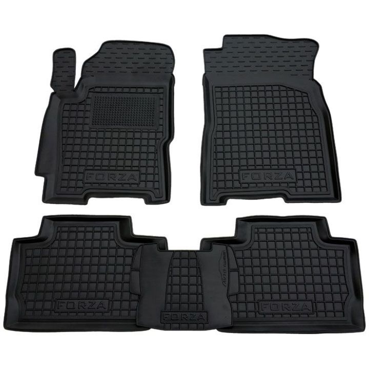 Коврики в салон для ЗАЗ Forza '11-, резиновые (AVTO-Gumm)
