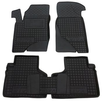 Коврики в салон для Chevrolet Niva 02- резиновые (AVTO-Gumm)