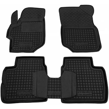 Коврики в салон для Citroen C-elysёе (2012>) резиновые (AVTO-Gumm)