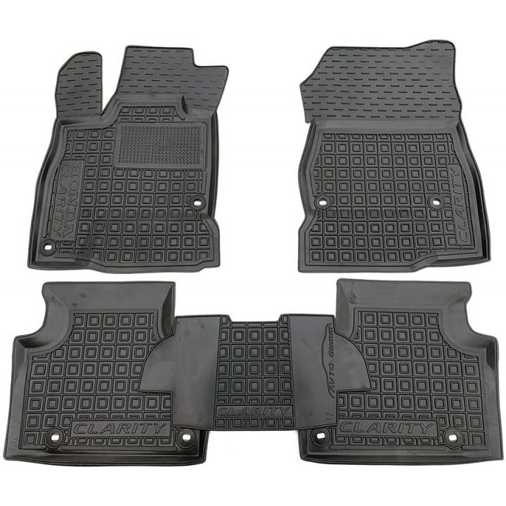Килимки в салон для Honda Clarity '17- hybrid, гумові (AVTO-Gumm)