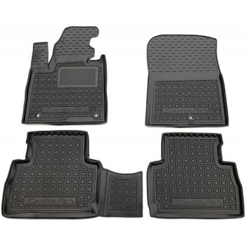 Коврики в салон для Hyundai Santa Fe '21-, резиновые (AVTO-Gumm)