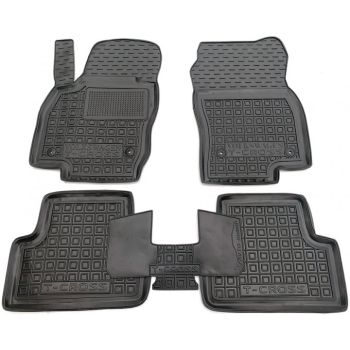 Коврики в салон для Volkswagen T-Cross '19-, резиновые (AVTO-Gumm)