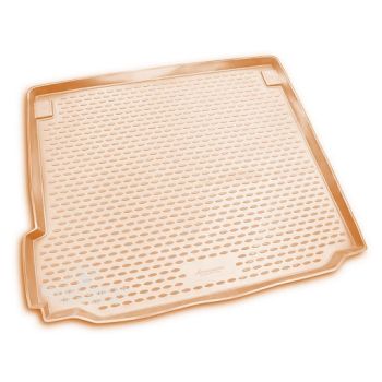 Коврик в багажник для BMW X5 E70 '07-13 бежевый, полиуретановый Novline-Element